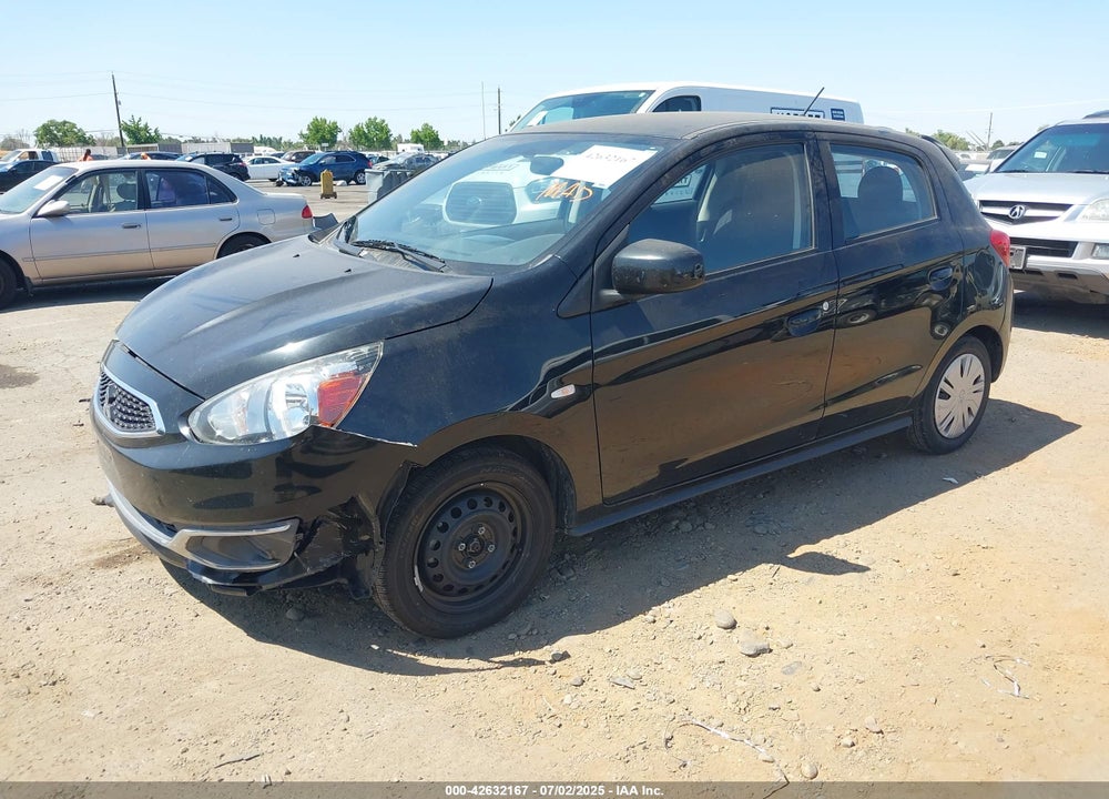 2017 MITSUBISHI MIRAGE VIN: ML32A3HJ4HH018635