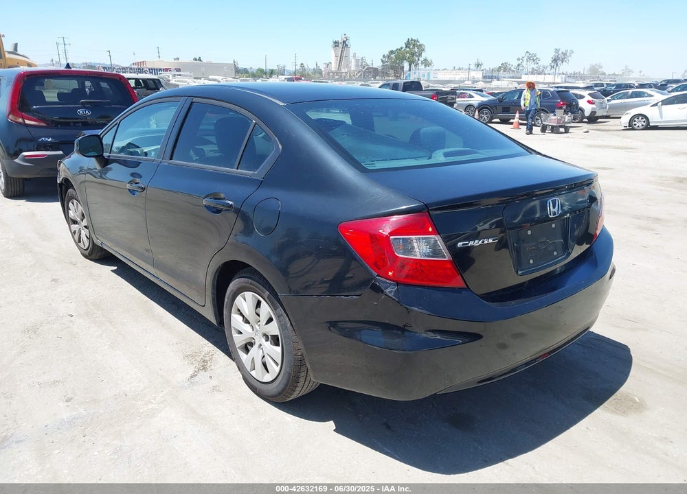 2012 HONDA CIVIC VIN: 19XFB2F55CE354689