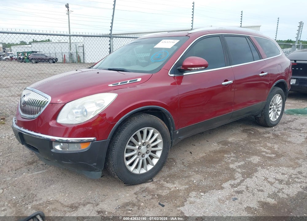 2010 BUICK ENCLAVE VIN: 5GALRBED1AJ165949