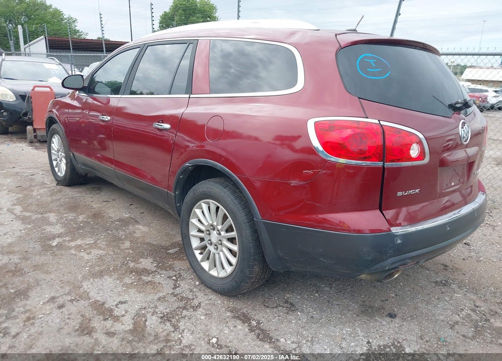 2010 BUICK ENCLAVE VIN: 5GALRBED1AJ165949