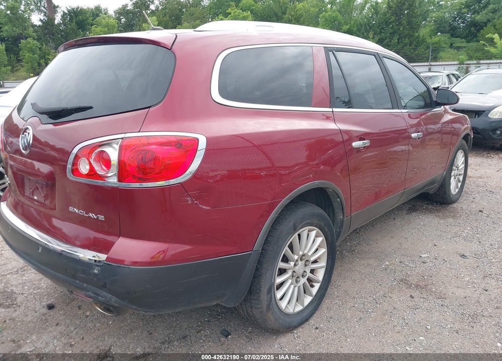 2010 BUICK ENCLAVE VIN: 5GALRBED1AJ165949