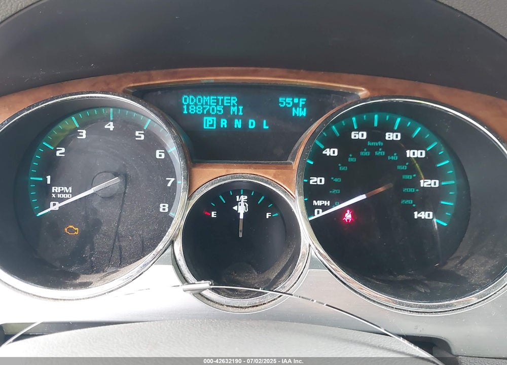 2010 BUICK ENCLAVE VIN: 5GALRBED1AJ165949