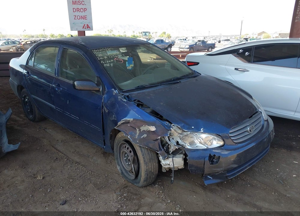 2004 TOYOTA COROLLA CE VIN: JTDBR32EX42047409