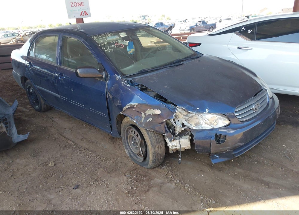 2004 TOYOTA COROLLA CE VIN: JTDBR32EX42047409