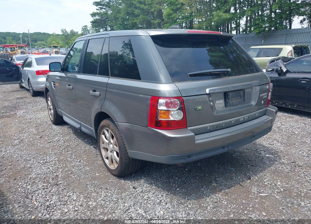 2008 LAND ROVER RANGE ROVER SPORT VIN: SALSK25438A161662