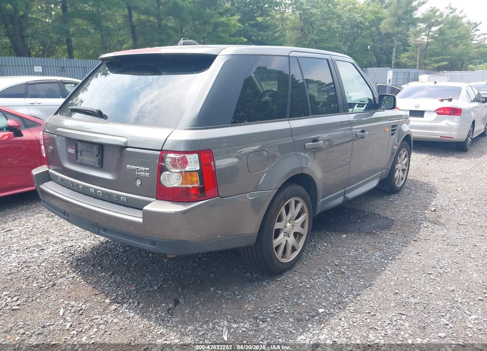 2008 LAND ROVER RANGE ROVER SPORT VIN: SALSK25438A161662