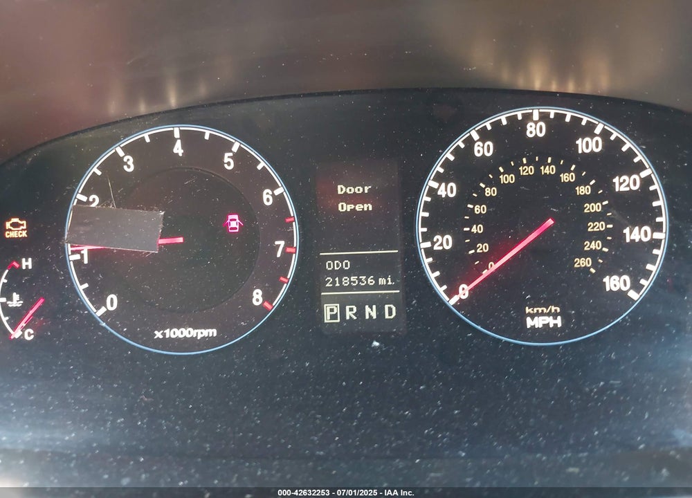 2007 HYUNDAI AZERA VIN: KMHFC46F47A172875