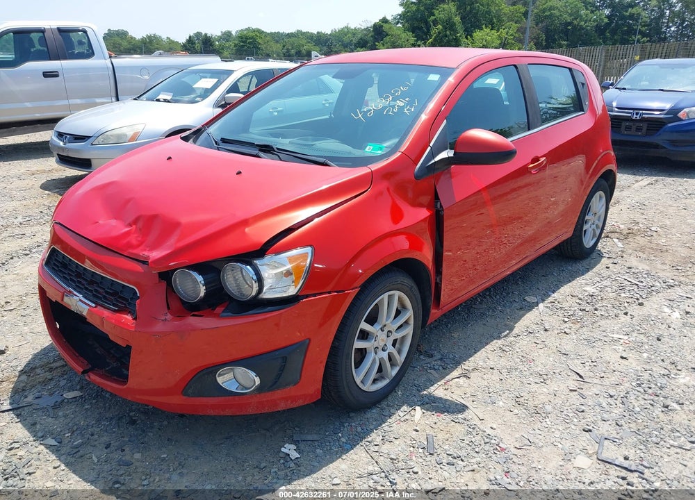 2012 CHEVROLET SONIC VIN: 1G1JC6SH9C4128132