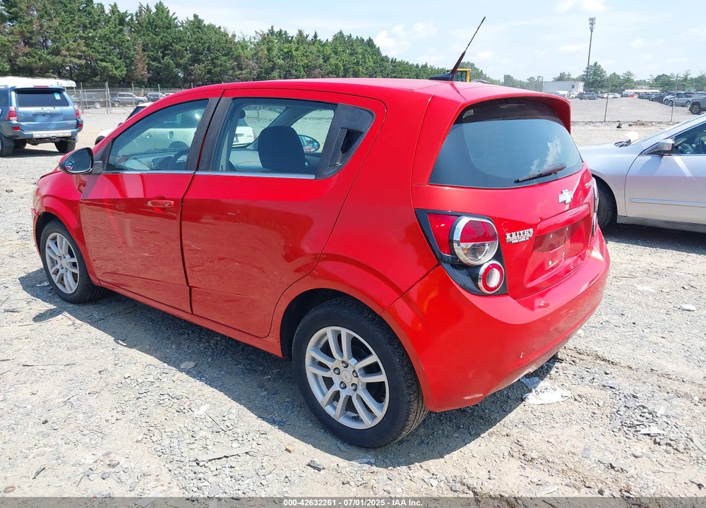 2012 CHEVROLET SONIC VIN: 1G1JC6SH9C4128132