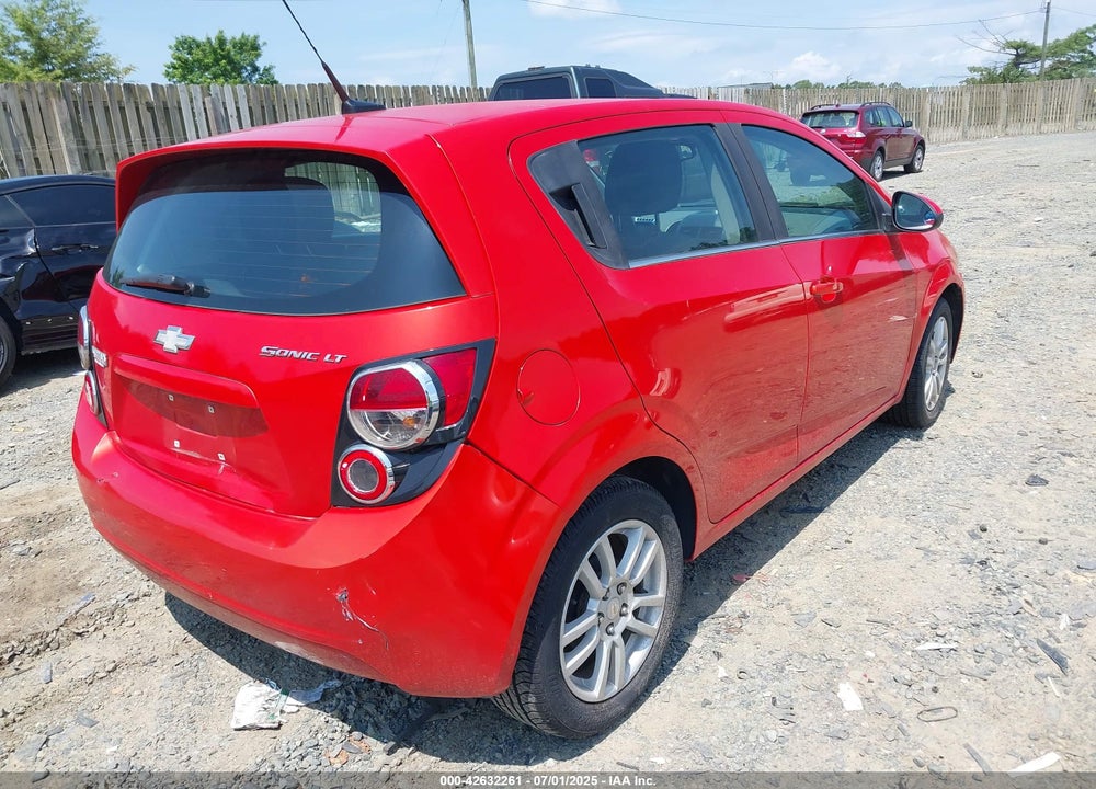2012 CHEVROLET SONIC VIN: 1G1JC6SH9C4128132