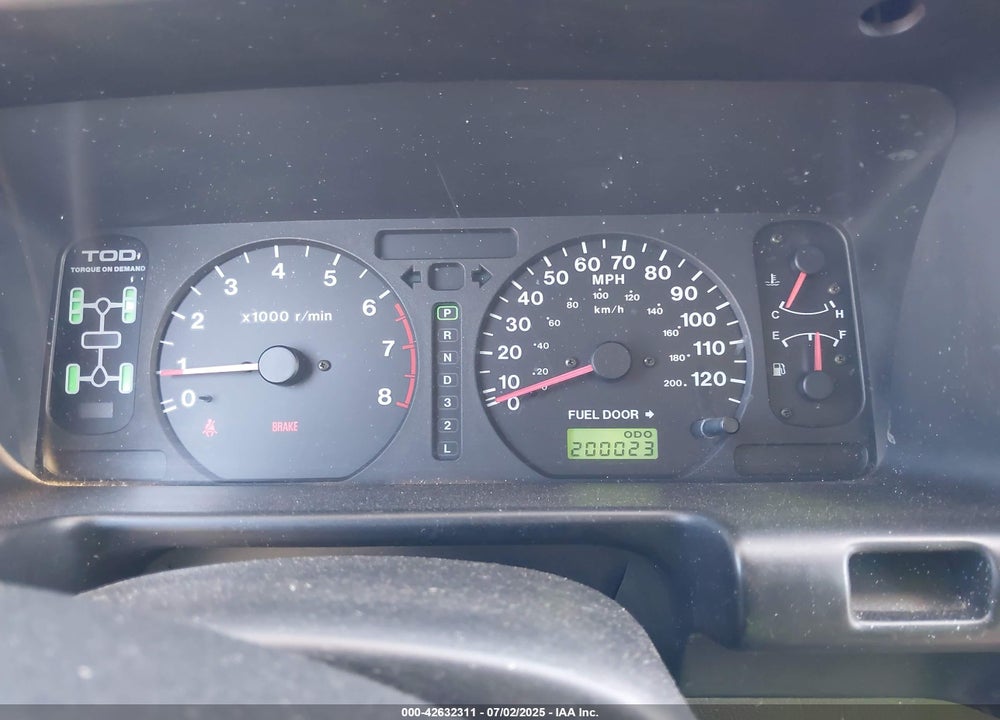 1999 ISUZU TROOPER S VIN: JACDJ58X1X7917154