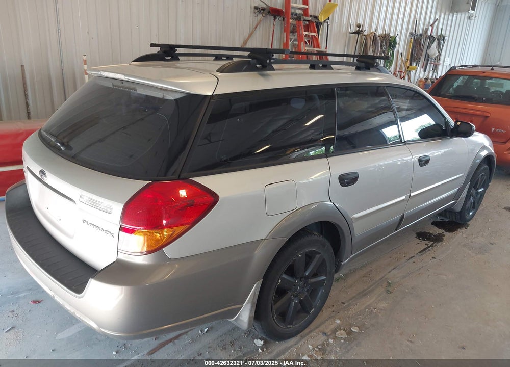 2006 SUBARU OUTBACK 2.5I VIN: 4S4BP61C367316326