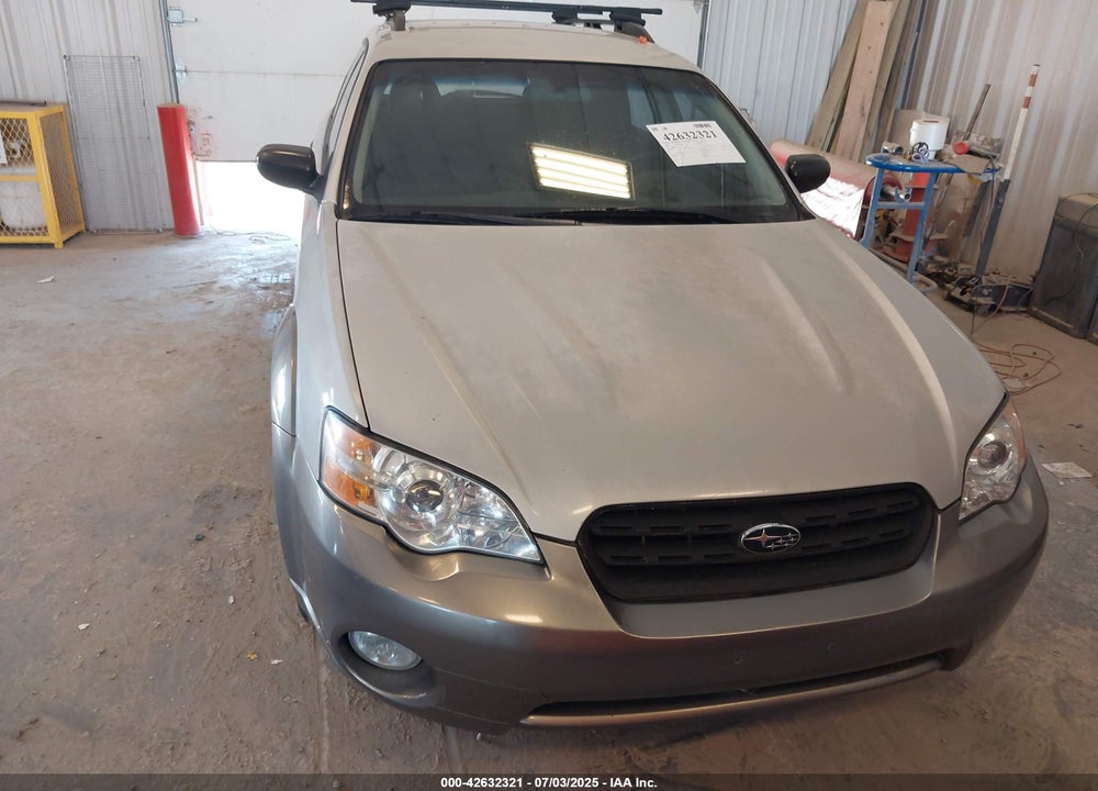 2006 SUBARU OUTBACK 2.5I VIN: 4S4BP61C367316326