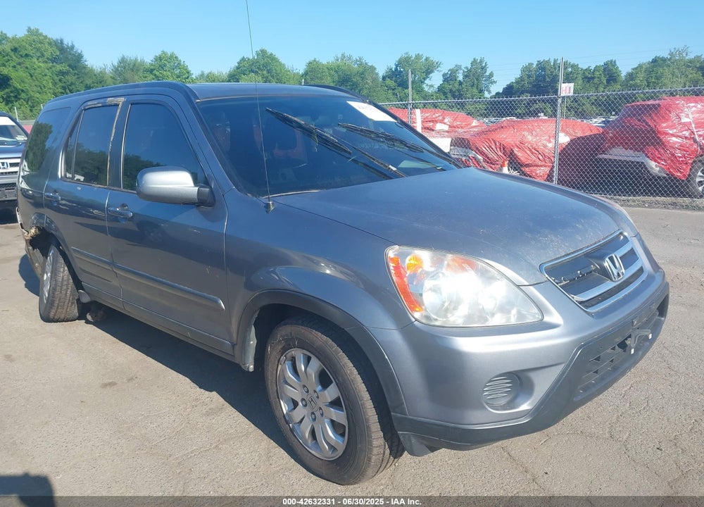 2005 HONDA CR-V SE VIN: SHSRD78915U309694