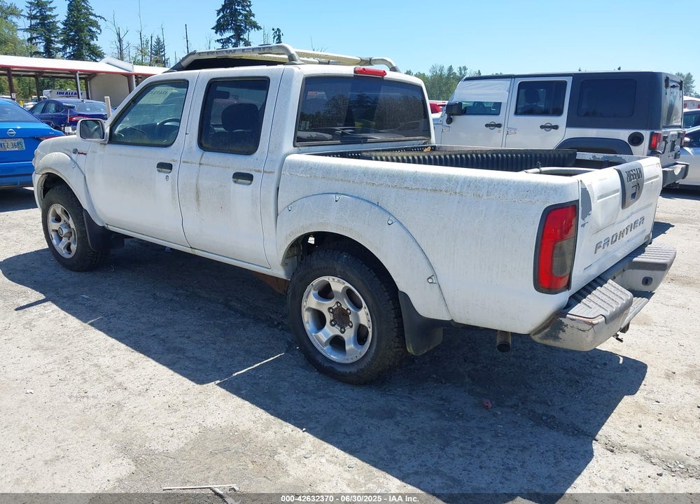 2001 NISSAN FRONTIER SC-V6 VIN: 1N6MD27T41C374349