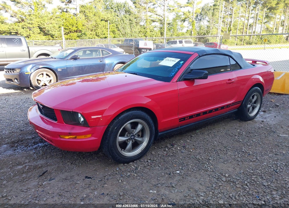 2005 FORD MUSTANG VIN: 1ZVFT84N755233421