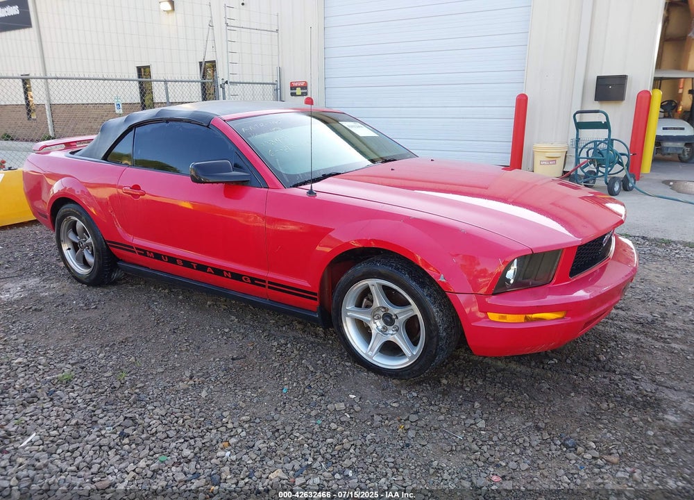 2005 FORD MUSTANG VIN: 1ZVFT84N755233421