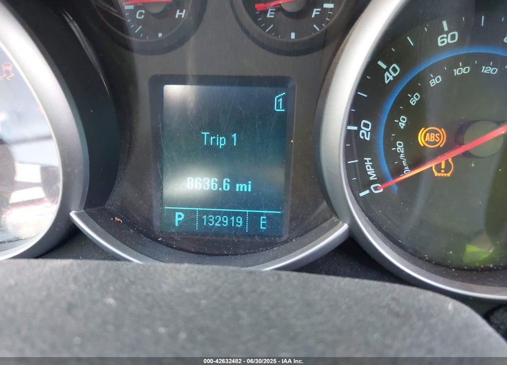 2011 CHEVROLET CRUZE 2LT VIN: 1G1PG5S93B7176336
