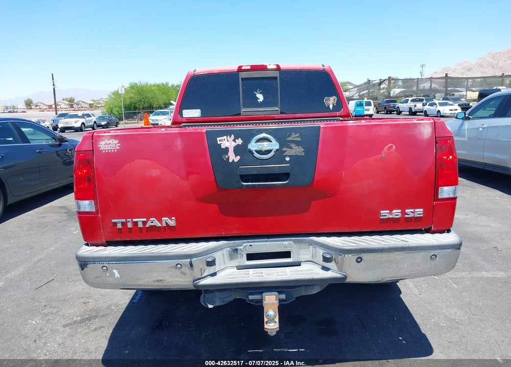 2008 NISSAN TITAN VIN: 1N6AA06AX8N330757