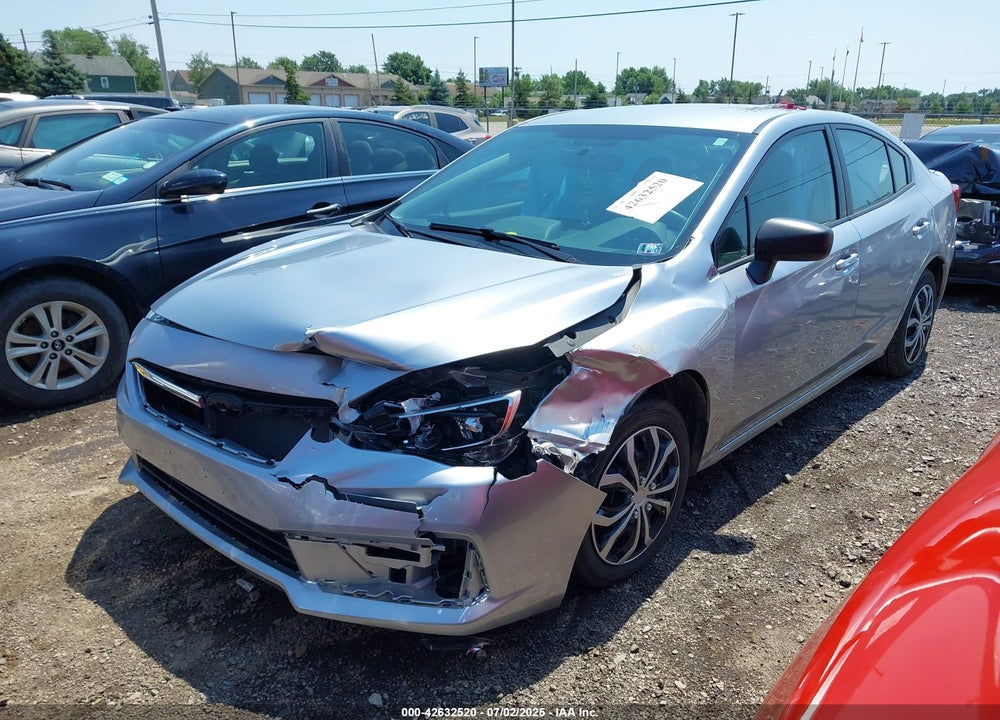 2020 SUBARU IMPREZA VIN: 4S3GKAB62L3615376