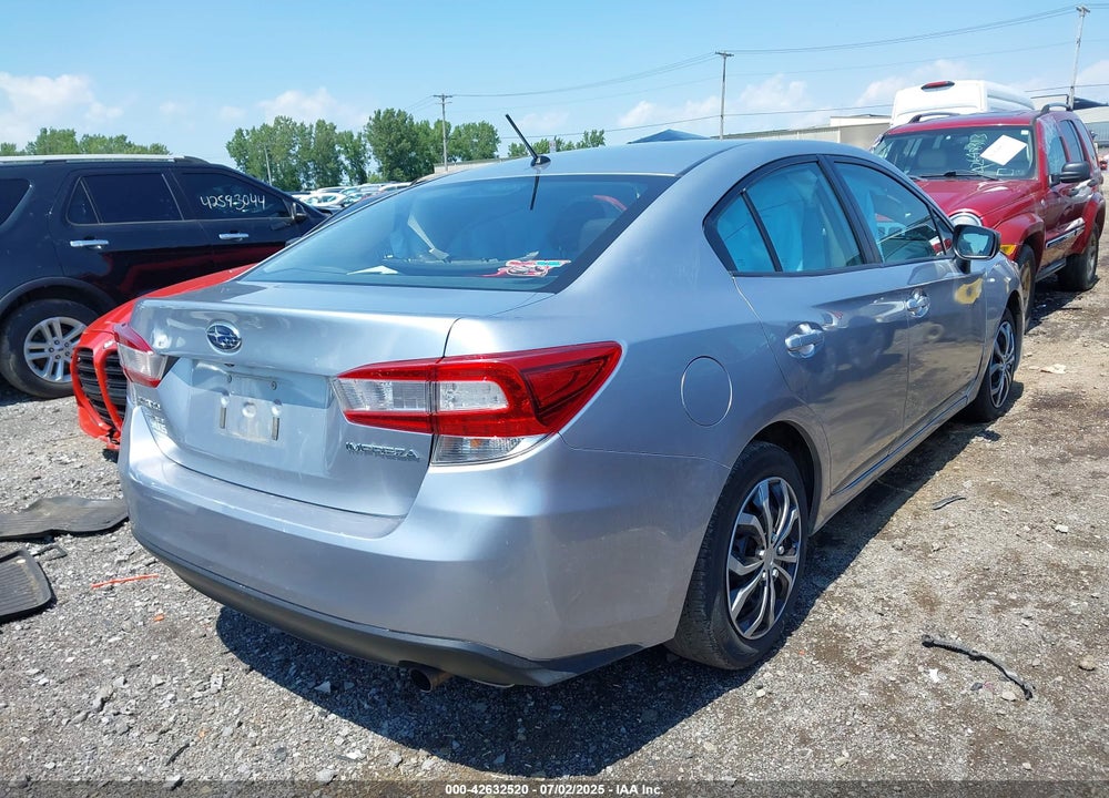 2020 SUBARU IMPREZA VIN: 4S3GKAB62L3615376