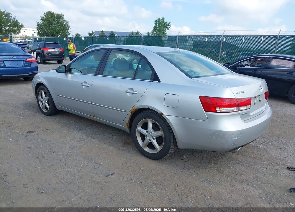 2008 HYUNDAI SONATA LIMITED V6/SE V6 VIN: 5NPEU46F78H366890
