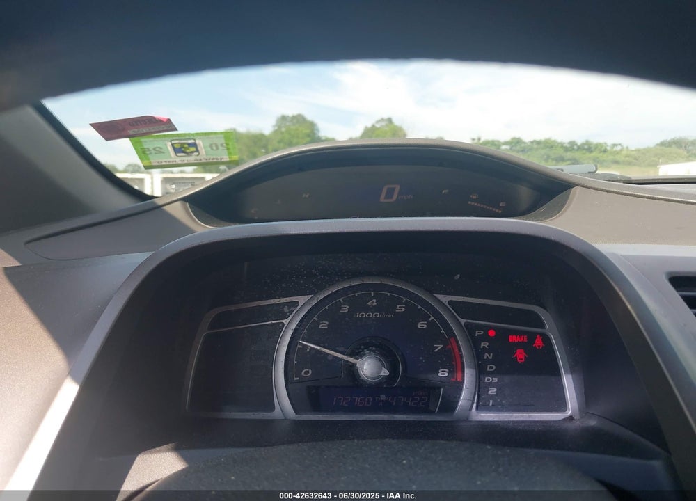 2007 HONDA CIVIC VIN: 2HGFG12607H504942