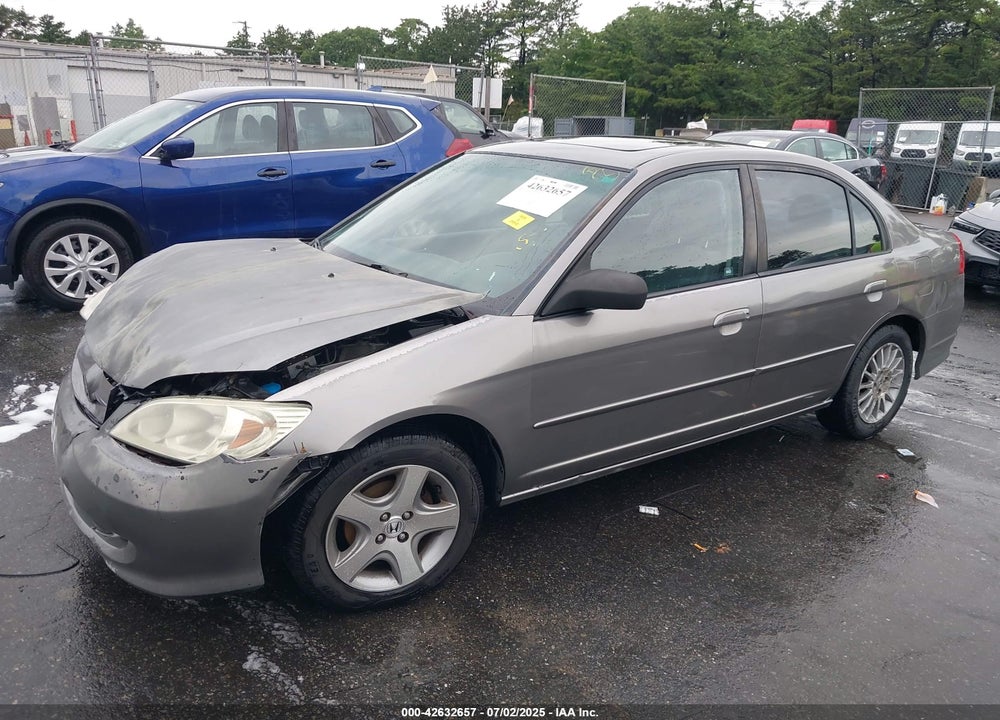 2004 HONDA CIVIC EX VIN: 2HGES26794H549408