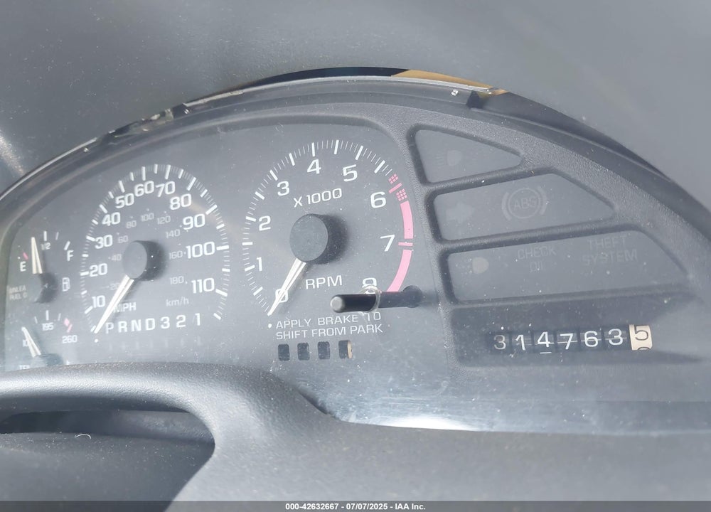 1997 CHEVROLET CAVALIER VIN: 1G1JC1242V7173270