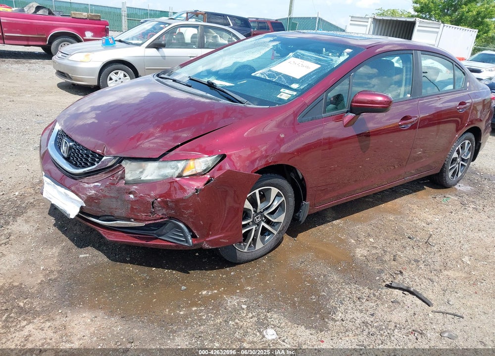 2014 HONDA CIVIC EX VIN: 2HGFB2F89EH550539