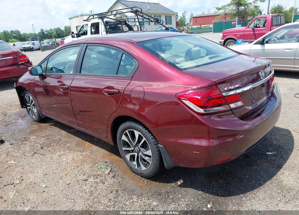 2014 HONDA CIVIC EX VIN: 2HGFB2F89EH550539