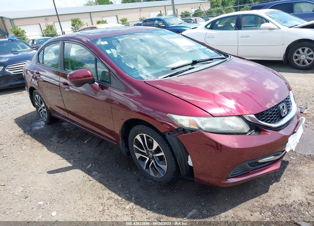 2014 HONDA CIVIC EX VIN: 2HGFB2F89EH550539