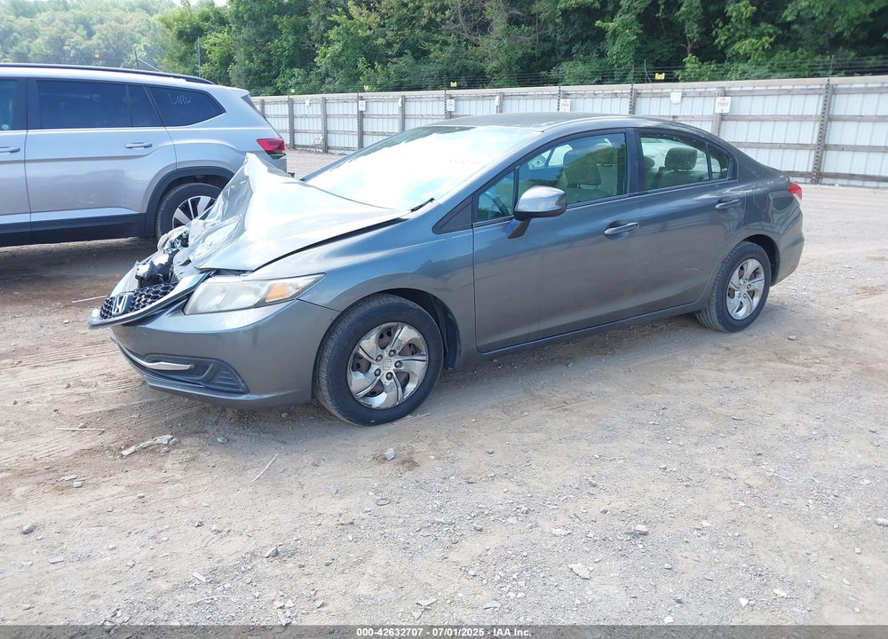 2013 HONDA CIVIC VIN: 19XFB2F53DE010022