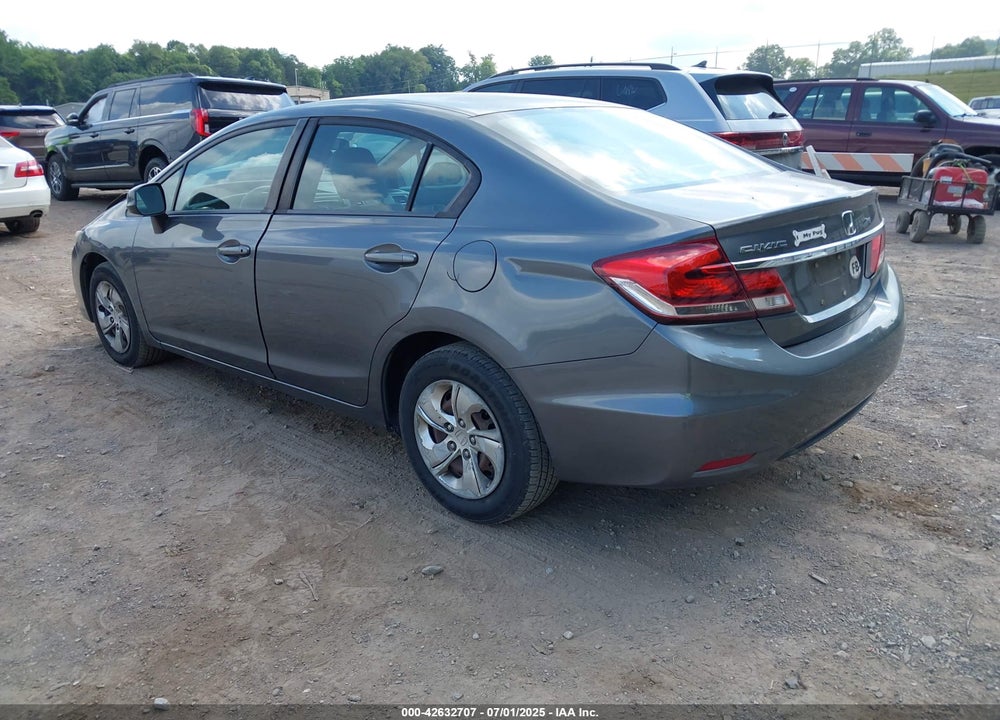 2013 HONDA CIVIC VIN: 19XFB2F53DE010022