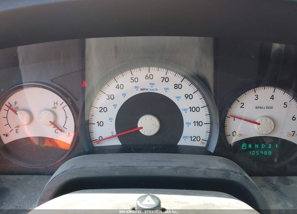 2008 DODGE DAKOTA SXT/BIGHORN/LONESTAR VIN: 1D7HW38K98S592769