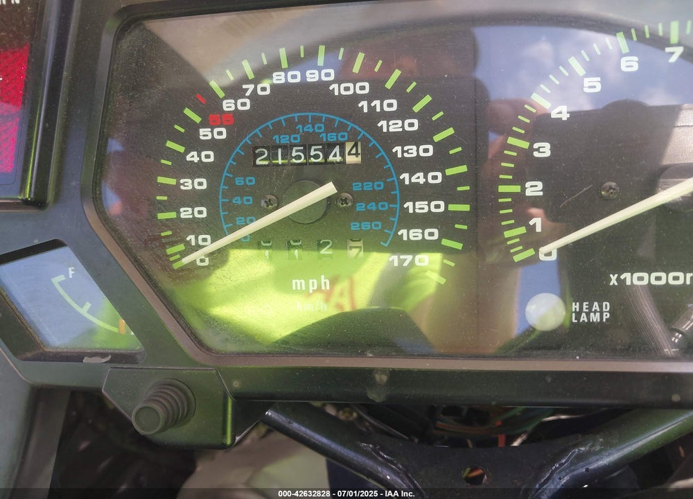 1988 KAWASAKI ZX750 F VIN: JKAZXDF15JB505221