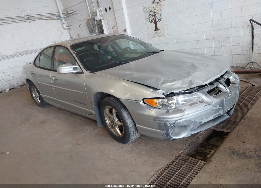 2001 PONTIAC GRAND PRIX GT VIN: 1G2WP52K21F261148