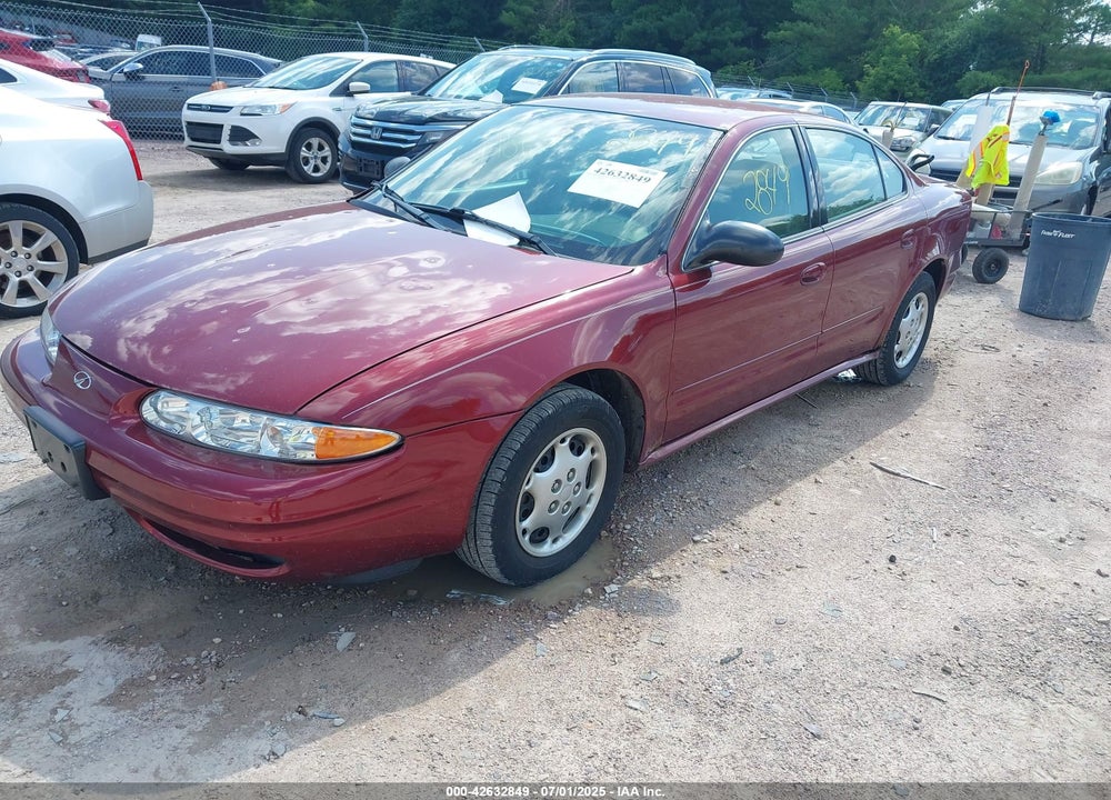 2002 OLDSMOBILE ALERO VIN: 1G3NK52F52C303839