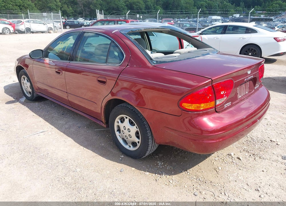 2002 OLDSMOBILE ALERO VIN: 1G3NK52F52C303839