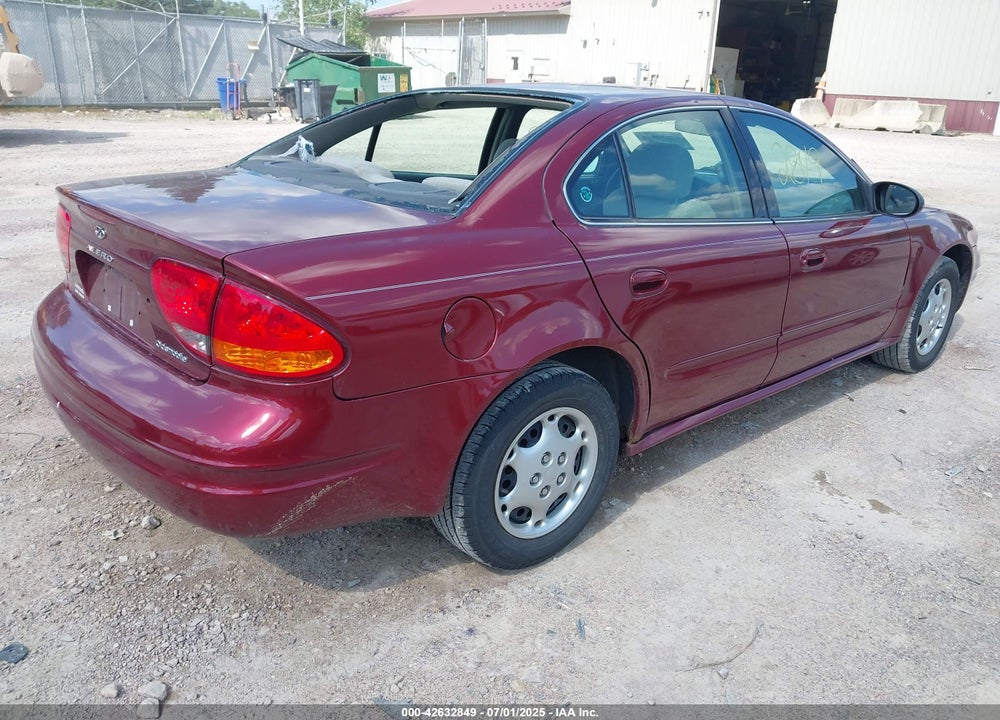 2002 OLDSMOBILE ALERO VIN: 1G3NK52F52C303839