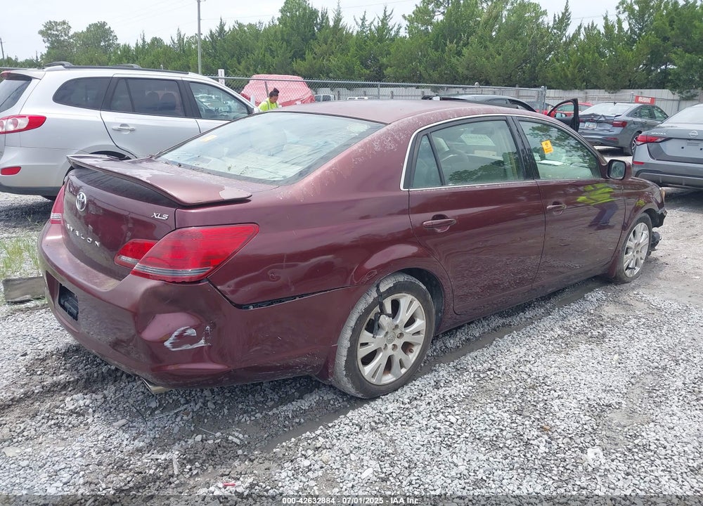2008 TOYOTA AVALON XLS VIN: 4T1BK36B78U285566