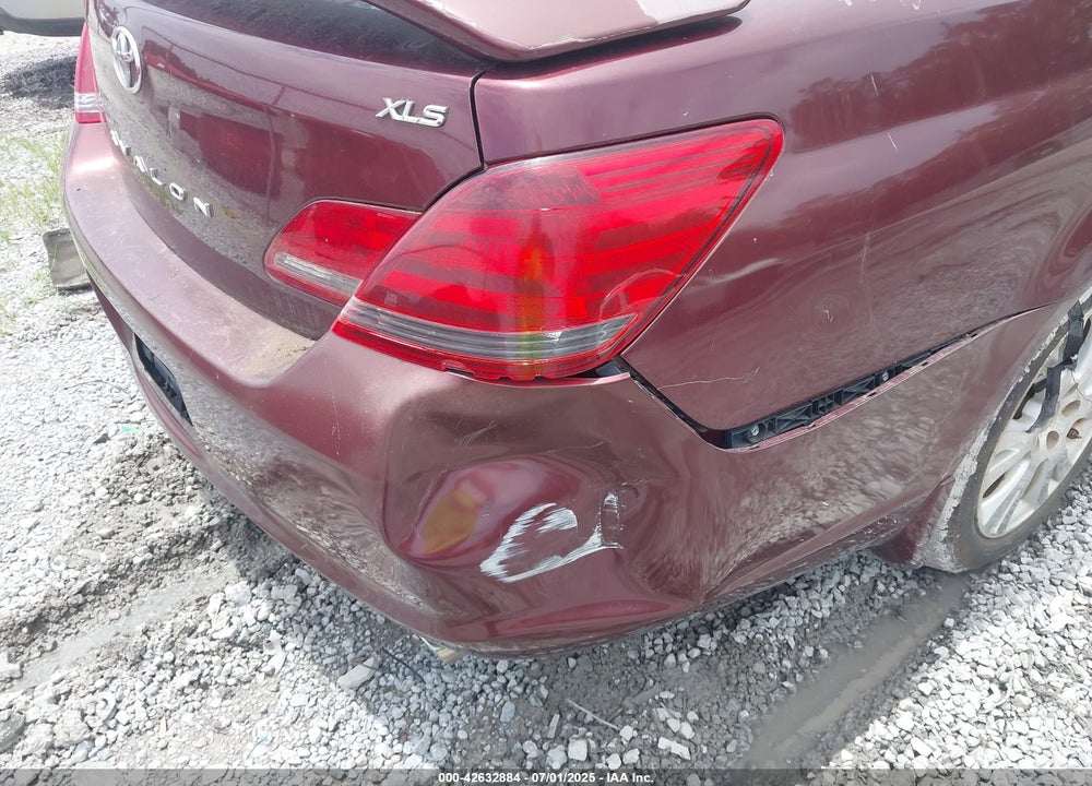 2008 TOYOTA AVALON XLS VIN: 4T1BK36B78U285566