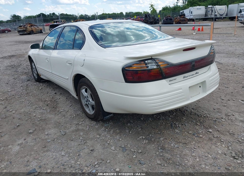 2002 PONTIAC BONNEVILLE SE VIN: 1G2HX54K424213640