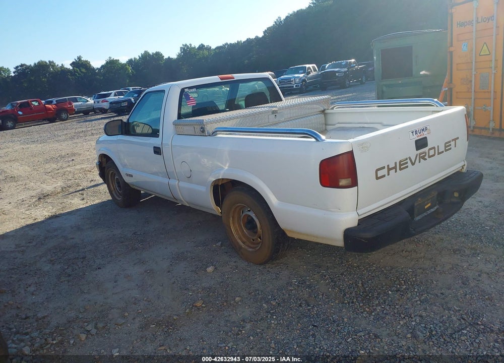 2002 CHEVROLET S-10 VIN: 1GCCS145X28189294