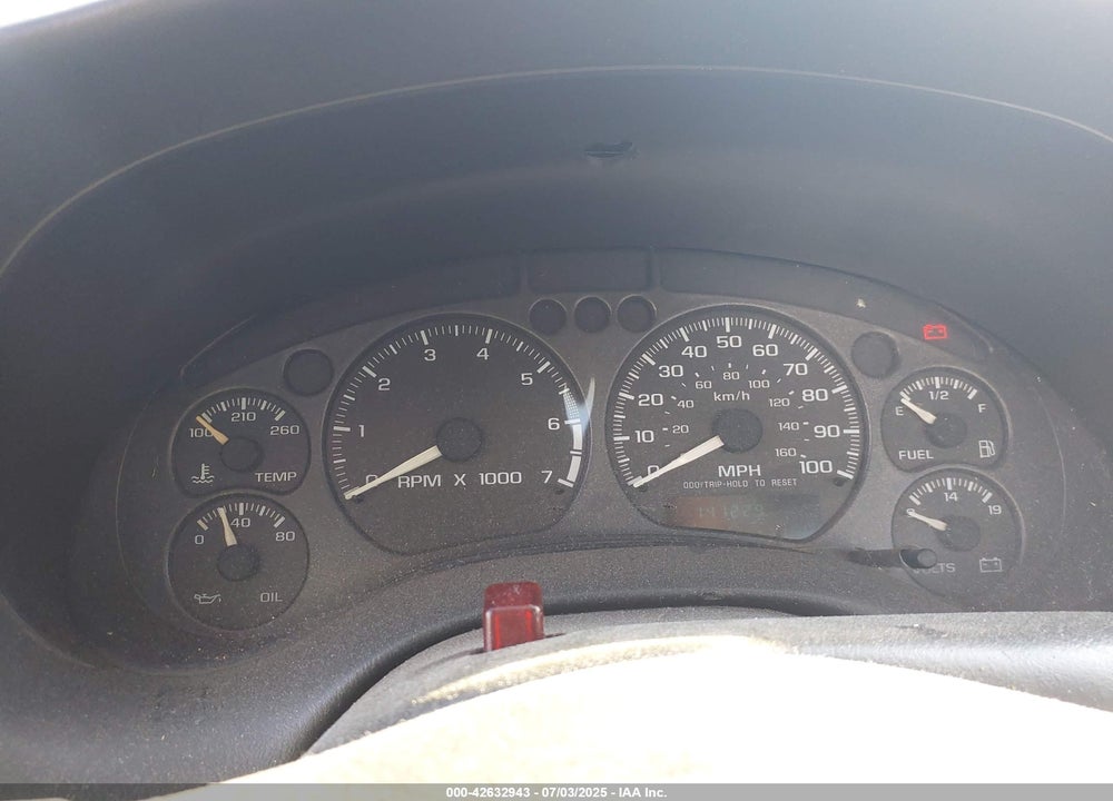 2002 CHEVROLET S-10 VIN: 1GCCS145X28189294