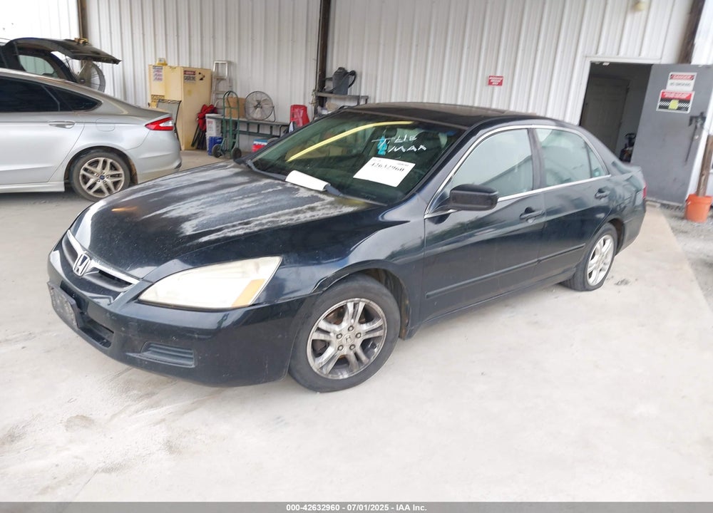2007 HONDA ACCORD 2.4 EX VIN: 1HGCM56827A163346
