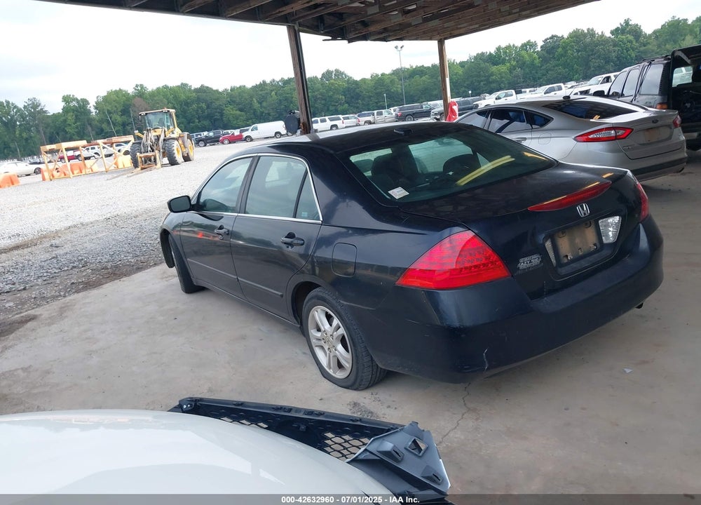 2007 HONDA ACCORD 2.4 EX VIN: 1HGCM56827A163346