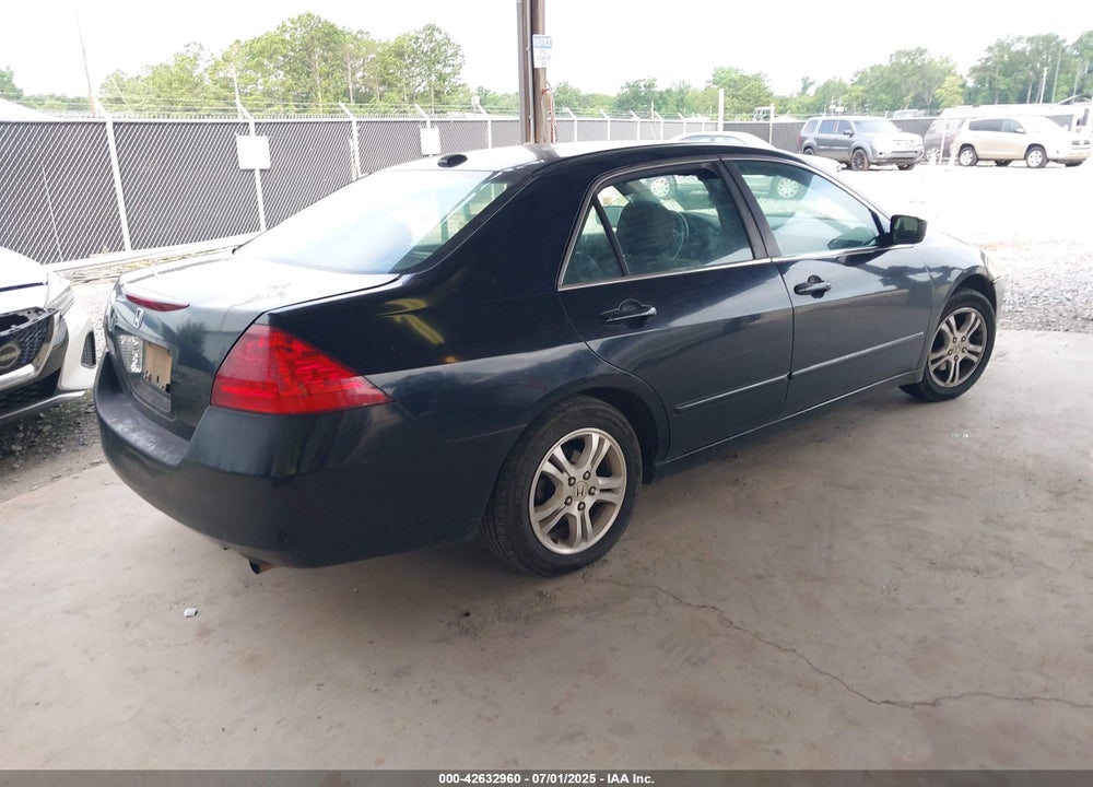 2007 HONDA ACCORD 2.4 EX VIN: 1HGCM56827A163346