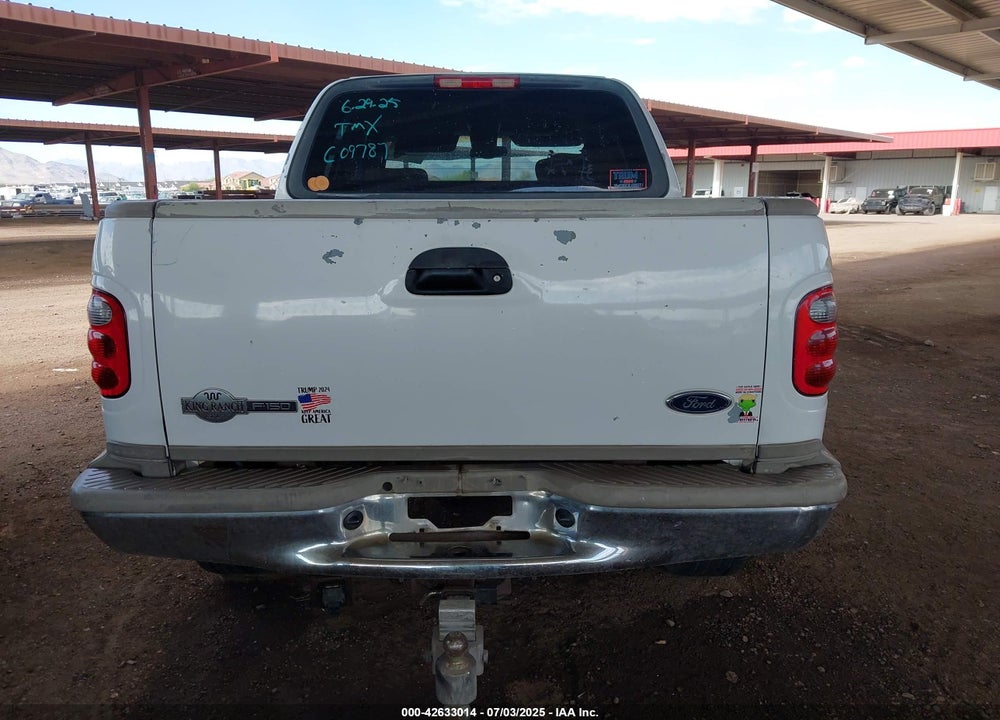 2003 FORD F-150 LARIAT/XLT VIN: 1FTRW08L63KC09787
