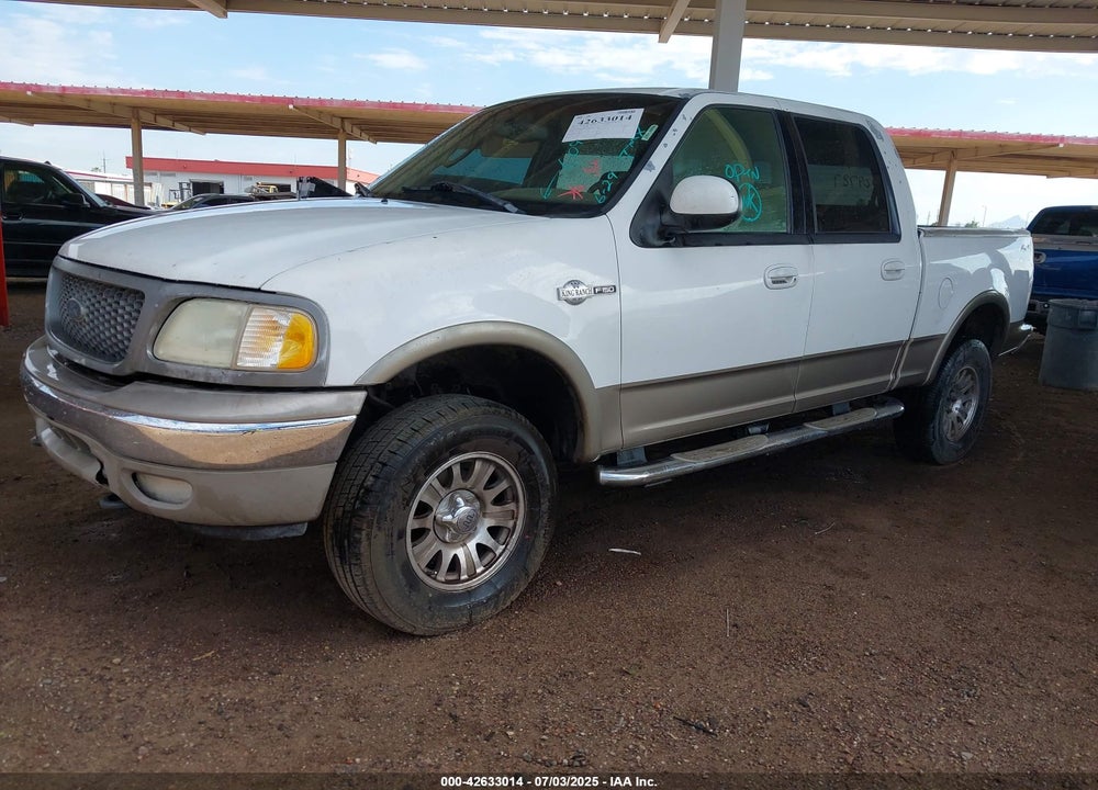 2003 FORD F-150 LARIAT/XLT VIN: 1FTRW08L63KC09787